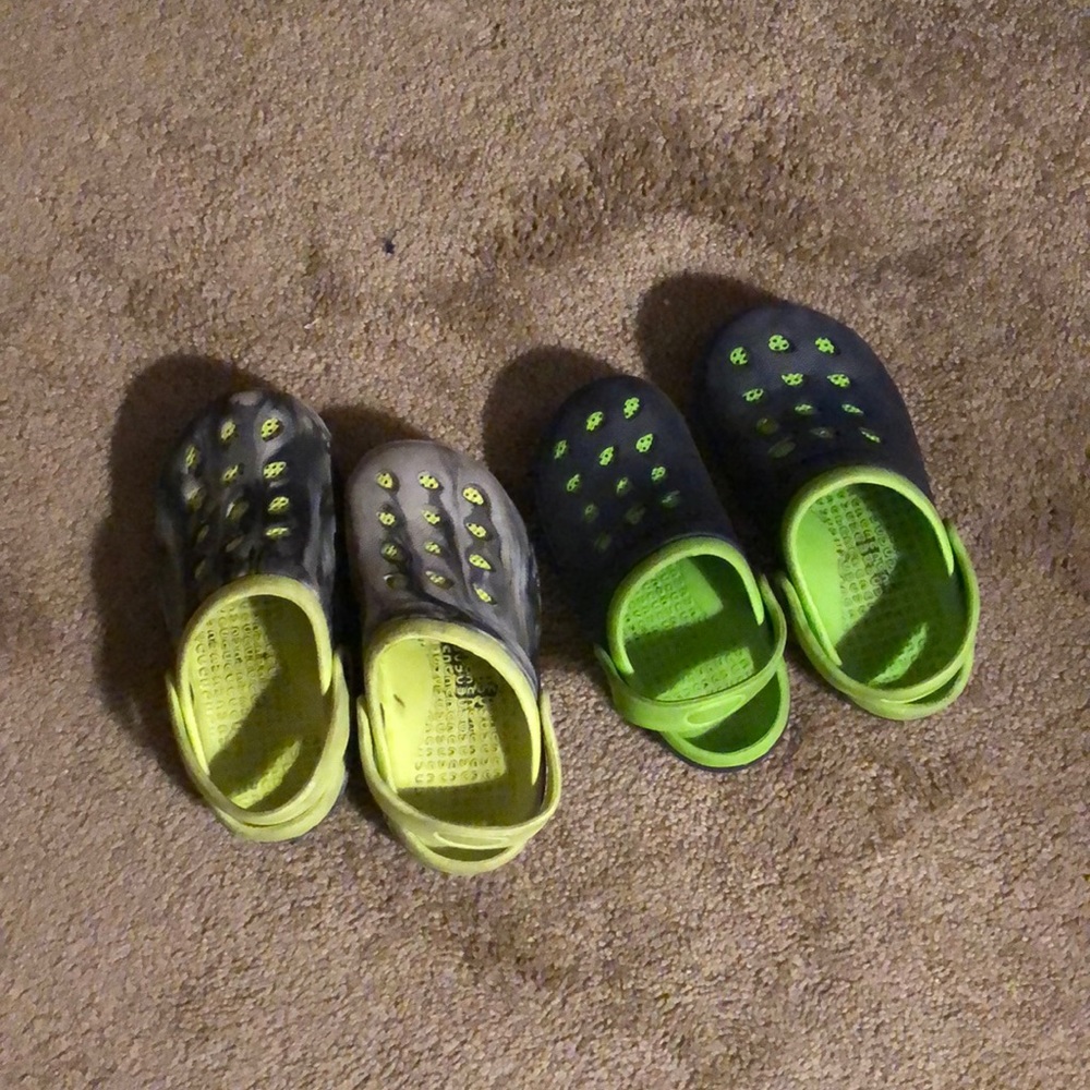 Little boy crocs